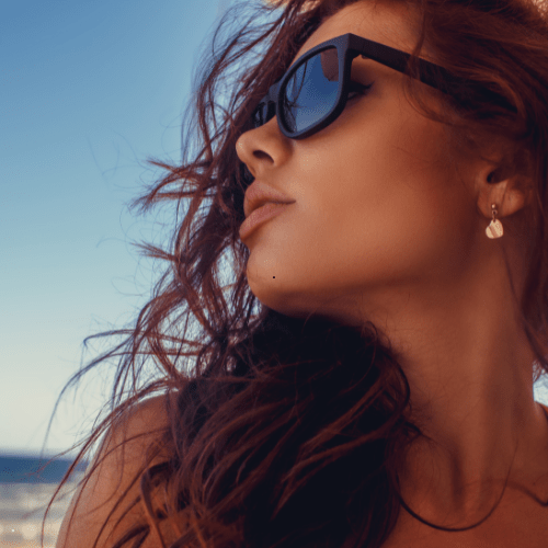 Ugodna sončna očala v Ljubljani.